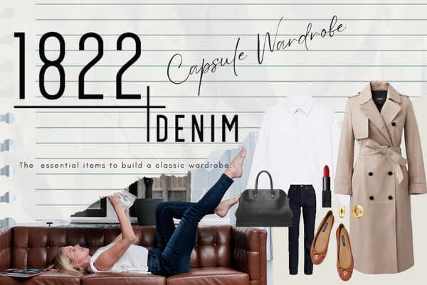 Capsule Wardrobe: 1822 Help's you simplify your wardrobe w/ the essentials!