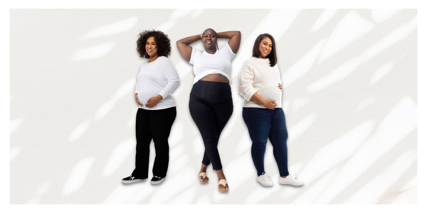 Our Plus Size Maternity Jeans Have It All