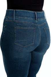 Plus Fit & Lift Shapewear Bootcut Jeans in Oretha