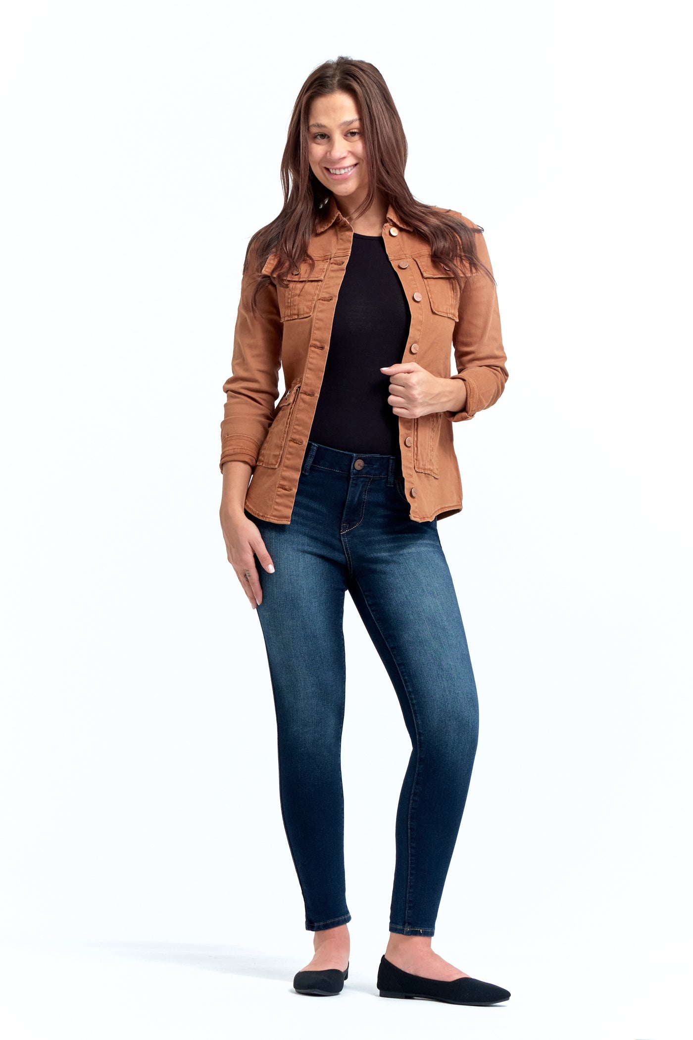 Western Denim Jacket Dark Brown | Brown denim jacket, Fashion clothes women,  Beach outfit women