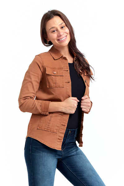 Classic Utility Jacket In Maple