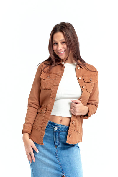 Classic Utility Jacket In Maple