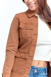 Utility Jacket In Maple