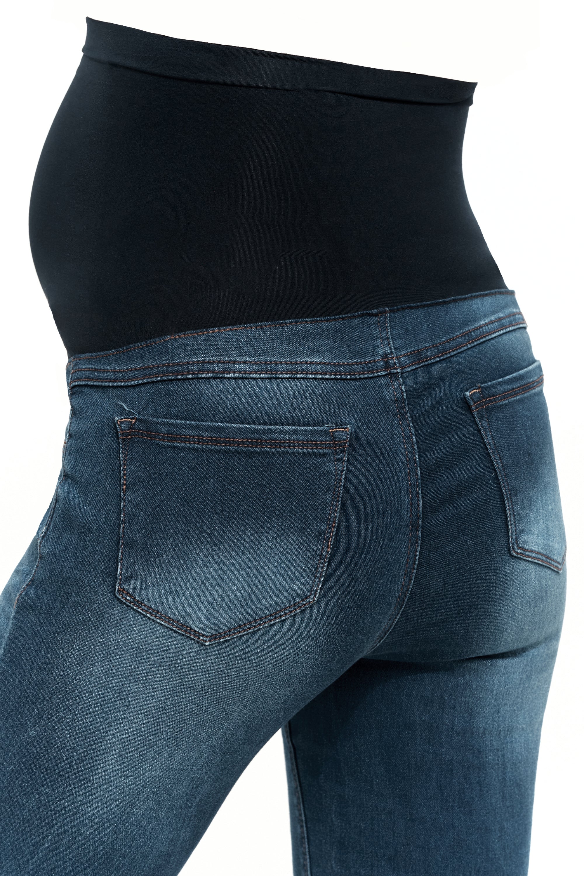 Maternity Butter Skinny w/ Bellyband in Ziggy – 1822 Denim