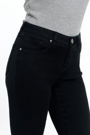 Emma Butter Slim Bootcut in Black