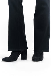 Emma Butter Slim Bootcut in Black