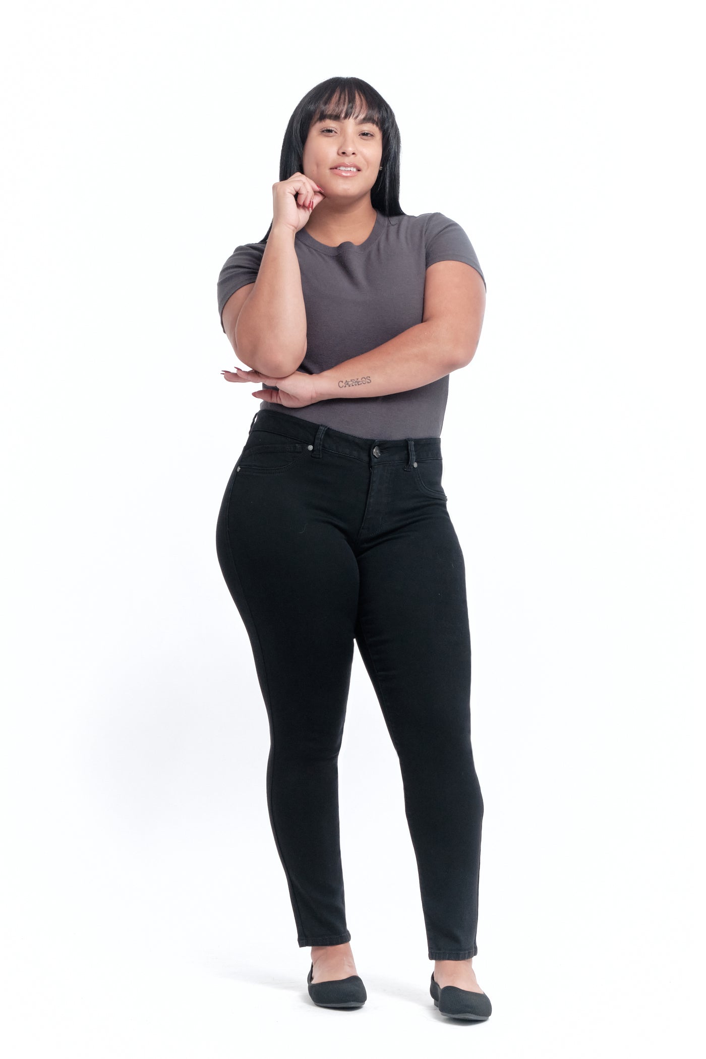 WR.UP® Curvy: Jeans and pants for curvy women Black