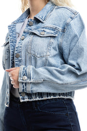 Crop Denim Jacket