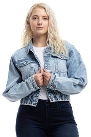 Crop Denim Jacket