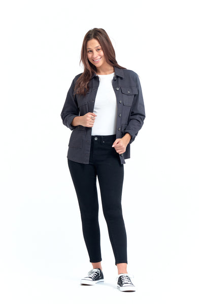 Classic Utility Jacket In Magnet