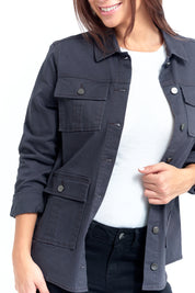 Classic Utility Jacket In Magnet