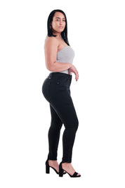 Curvy No Gap Skinny in Black