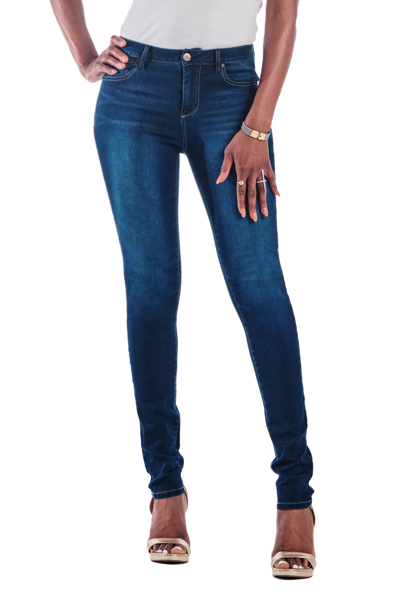 Stretch Me Out Curvy Jeggings - Dark Wash – Specialty Design Company