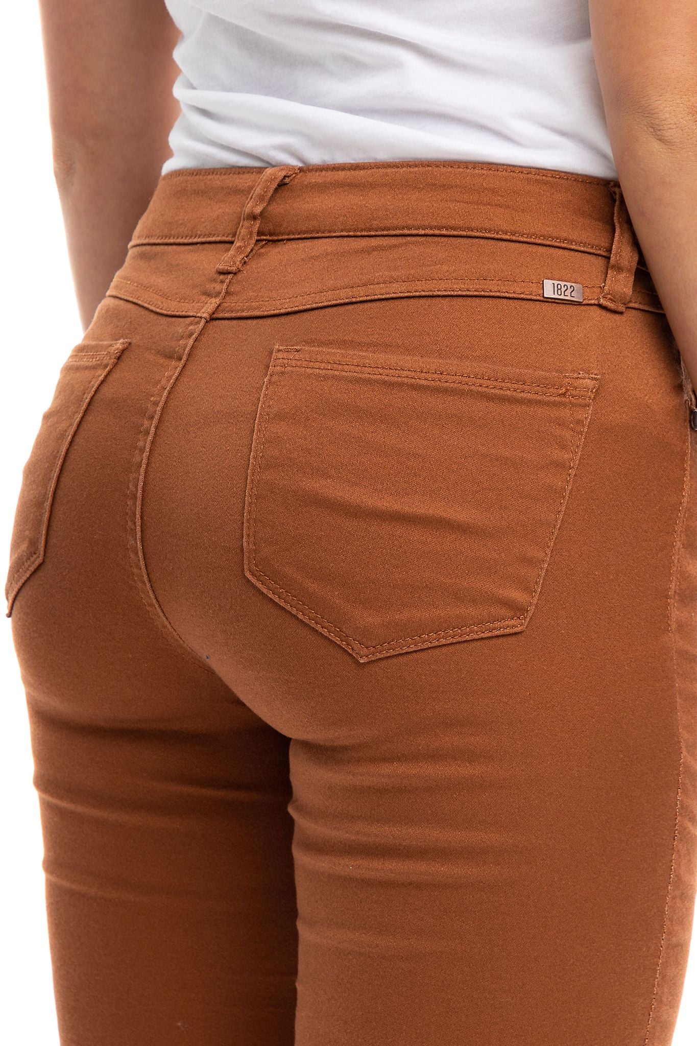 Classic 30" Mid-Rise Butter Skinny in Argan