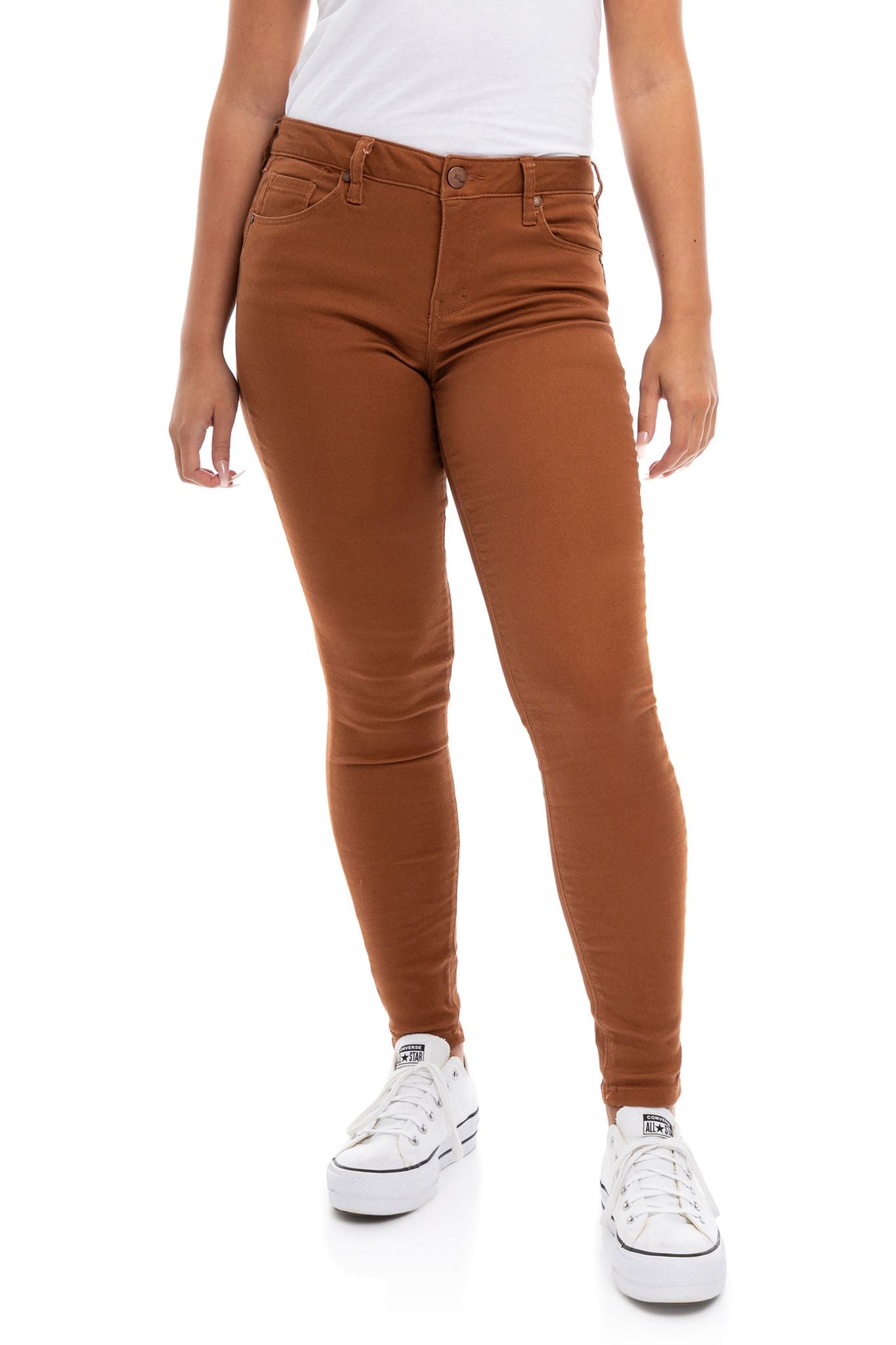 Classic 30" Mid-Rise Butter Skinny in Argan
