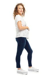 Maternity Butter Skinny w/ Bellyband in Marco